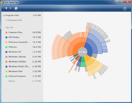 Disk Space Fan screenshot